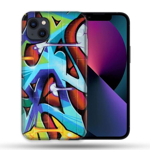 Coque Pour Iphone 14 Plus (6.7) Street Art Graf Color