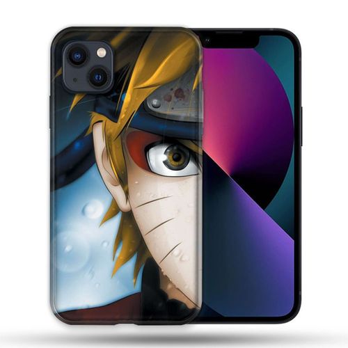 Coque Compatible Magsafe Pour Iphone 14 Plus (6.7) Manga Naruto Blanc