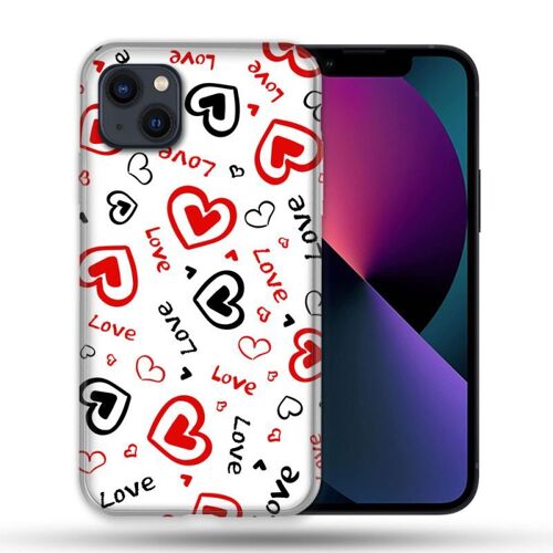 Coque Pour Iphone 14 Pro Plus (6.7) Amour Love