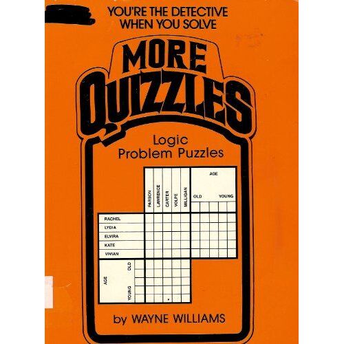 More Quizzles: Logic Problem Puzzles
