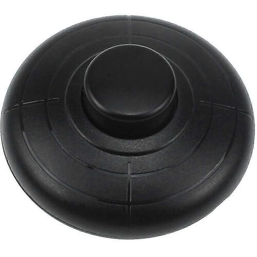Interrupteur À Pied En Ligne Pour Lampe Standard Interrupteur À Pied Rond En Ligne Pour Lampe De Sol Et Lampe De Table - Noir