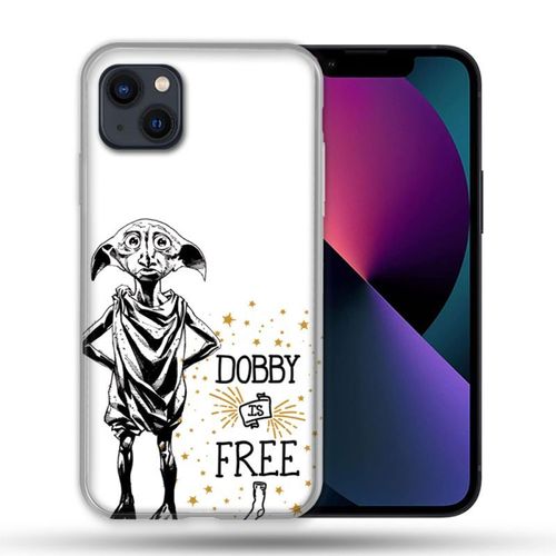 Coque Pour Iphone 14 Plus (6.7) Harry Potter Dobby Free Blanc