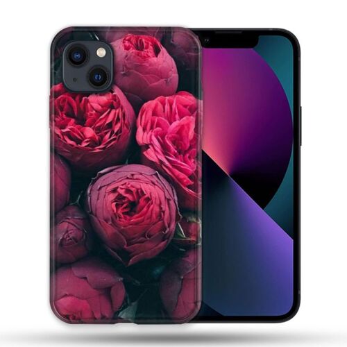 Coque Pour Iphone 14 Plus (6.7) Fleur Pivoine