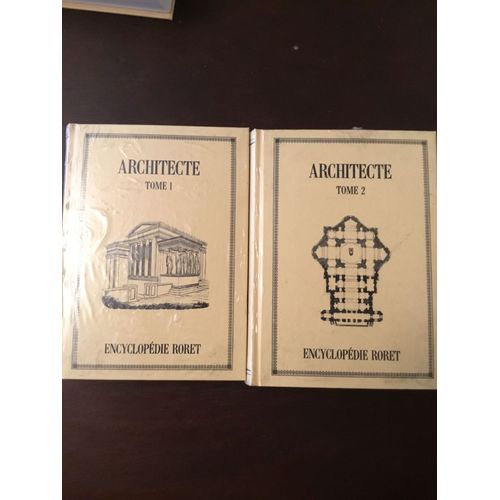 Manuel Roret - Architecte - 2 Volumes