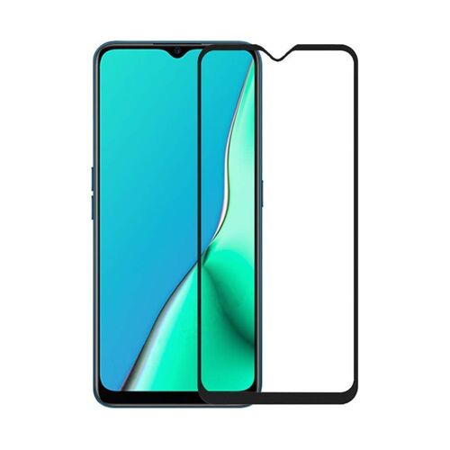 Verre Trempé pour OPPO RENO A5 2020 - Film Transparent Intégral Bord Noir Vitre Protection Ecran [Phonillico®]