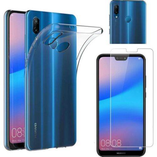 Coque Pour Huawei P20 Lite Et Verre Trempé Film Protection Ecran Phonillico®