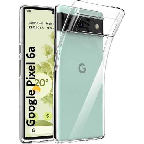 Coque pour Google Pixel 6a - Silicone Gel TPU Transparent Protection Souple Ultra Mince Phonillico®