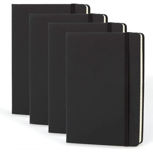 A5 Journaux En Similicuir À Couverture Rigide, Écriture Journal Carnet Doublé