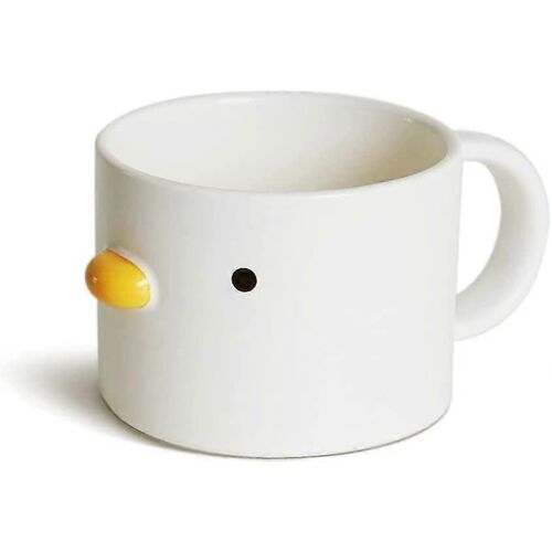 Tasse À Café Canard, Glaçure À La Main Mignonne Tasse, Tasses De Lait Au Lait En Céramique De Sécurité, Tasse À Expresso De 7 Oz. Meilleurs Cadeaux Pour Les Amateurs De Café
