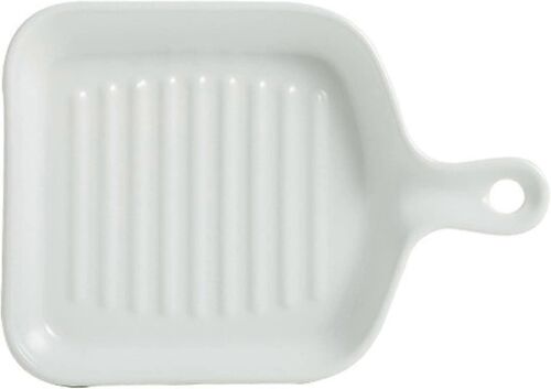 Plaque De Cuisson En Céramique Antiadhésive Isolée Thermiquement Plaque De Cuisson De Cuisine Pour Fête À La Maison - Blanc