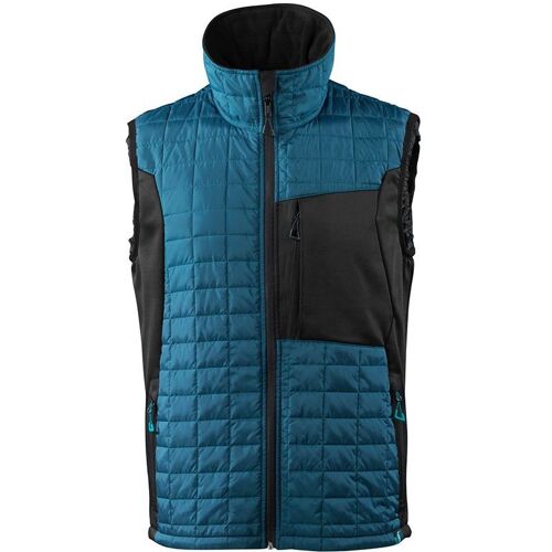 MASCOT Gilet de travail thermique avec doublure - 17165-318 - Bleu clair / Noir - L