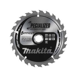 MAKITA Lame carbure EFFICUT bois scie circulaire 165mm - B-62985 - 165 mm - 1.4 mm - 20 mm - 25 dents