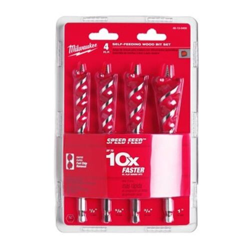 MILWAUKEE 1 set de 4 mèches à spirales - 4932479477