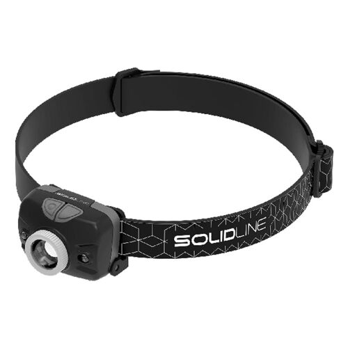 Solidline Lampe Frontale À Led Sh3 350 Lm Lumière Rouge