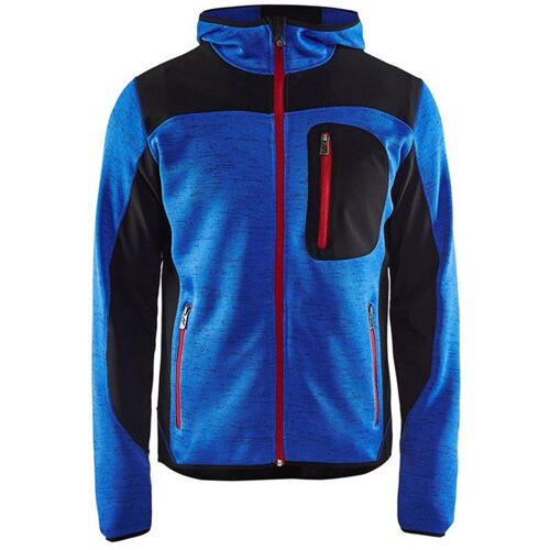 BLAKLADER Veste tricotée à capuche - 4930 - Bleu clair / Noir - S