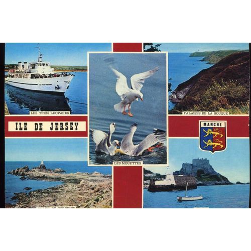 Carte Postale De L' Ile De Jersey (Jersey) 5 Vues