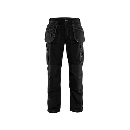 BLAKLADER Pantalon de travail artisan été - 1525 - Noir - 52 - Jambes courtes