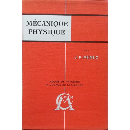 Mecanique Physique