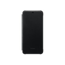 Huawei Wallet - Étui à rabat pour téléphone portable - synthétique - noir - pour Huawei Mate 20 Lite