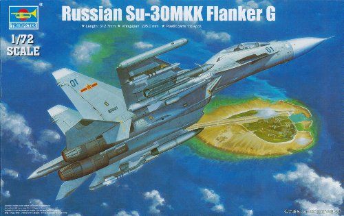 Trumpeter 172 Sukhoi Su30mkk Flanker G Russian Fighter