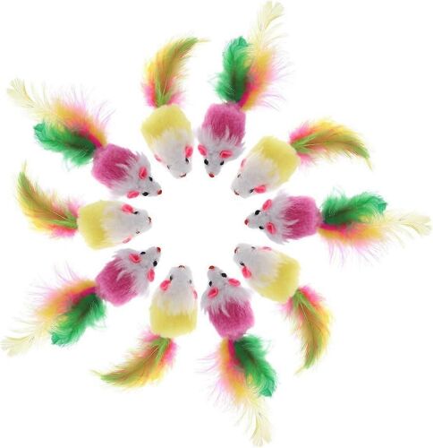 10 Pcs Cat Souris Jouets Pour Chats D'intérieur Souris Chat Jouet Souris Souris Cat