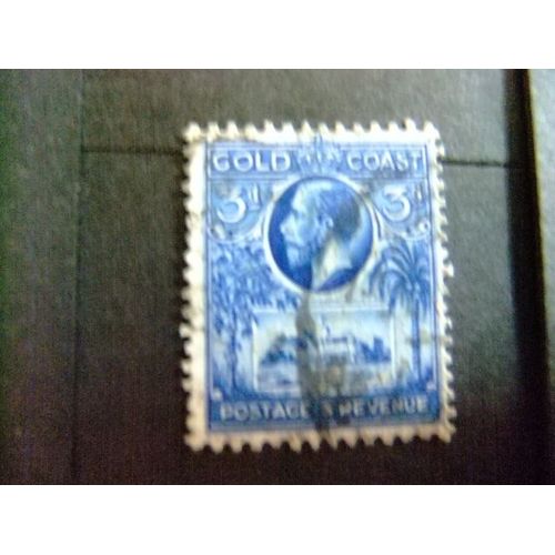 Côte De L'or Costa De Oro Gold Coast 1928 George V Yvert 101 Fu