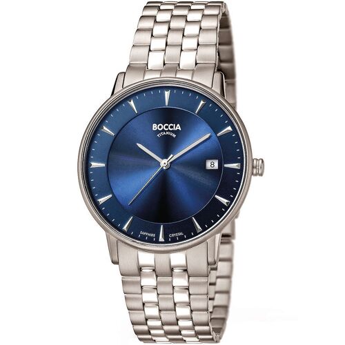 Mens Watch Boccia 3607-03, Quartz, 39mm, 5atm