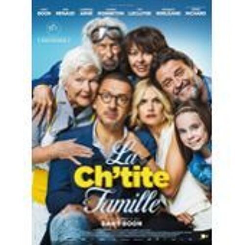 La Ch'tite Famille - Line Renaud - Dany Boon - Pierre Richard - Affiche De Cinéma Pliée 60x40 Cm