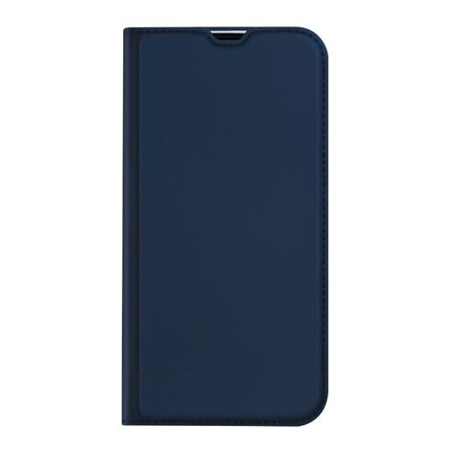Etui Portefeuille iPhone 14 Pro Max Dux Ducis Skin Pro Bleu