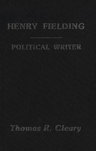 Henry Fielding: Political Writer