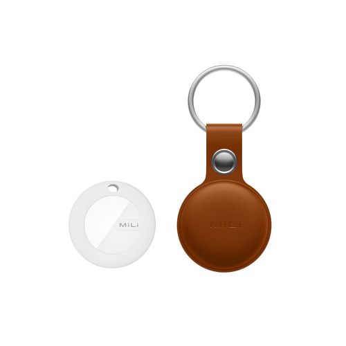 Hali-Power Mili Mitag - Balise Bluetooth Anti-Perte Pour Téléphone Portable, Tablette - Brun