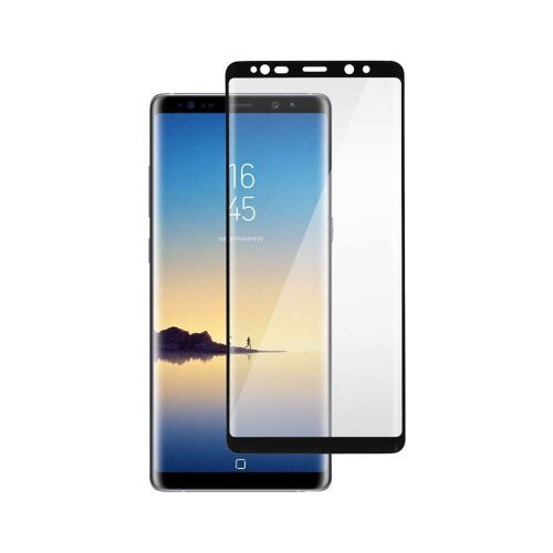 Verre Trempé pour Samsung Galaxy NOTE 8 - Film Bord Noir 100% Intégral Vitre Protection Ecran Phonillico®