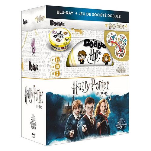 Harry Potter - L'intégrale Des 8 Films - + 1 Jeu Dobble - Blu-Ray