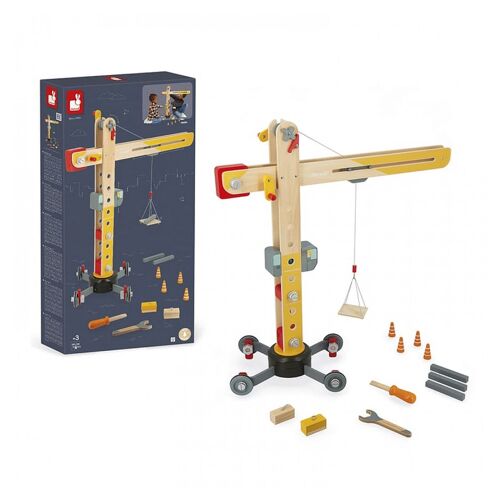 Grande Grue En Bois 74 Cm