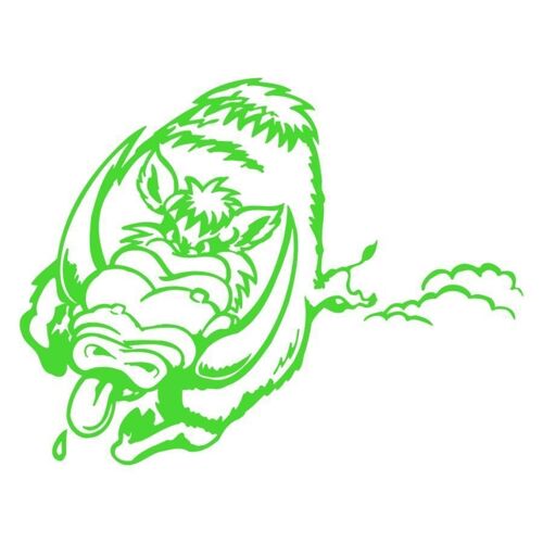 Sticker Logo Sanglier Adhésif Autocollant - Plusieurs Coloris Disponibles Bleu 20 X 15