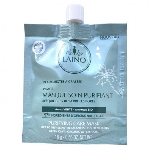 Laino Masque Argile Soin Purifiant 16g 