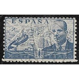 Timbre Espagne N°A.199 Y & T 1 P. Outremer Juan De La Cierva Et Son Autogire