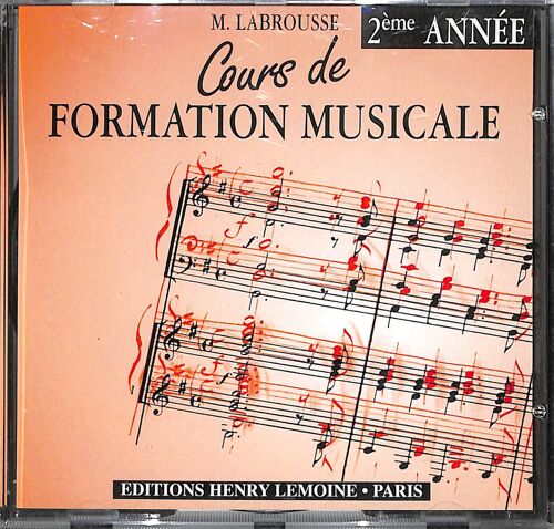 M. Labrousse - Cours De Formation Musicale 2ème Année - Cd