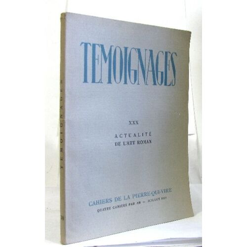 Témoignages Xxx Actualité De L'art Roman