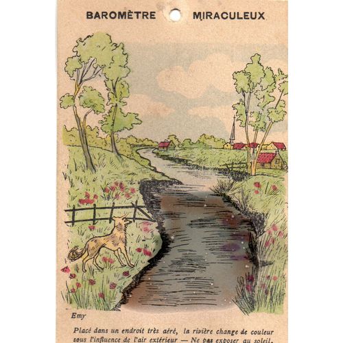 Carte Barometre Miraculeux - Editions Emy
