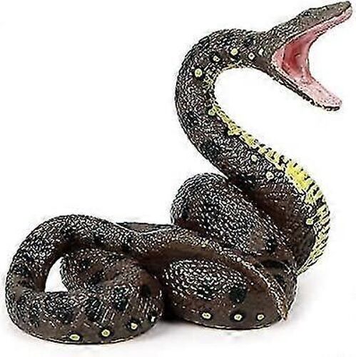 Boa Constrictor Figurine Réaliste Plastique Boa Snake Figurine Pour Collection Science Accessoire Éducatif
