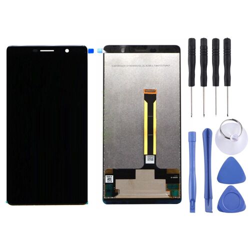 Ecran Lcd Et Digitizer Full Assembly Pour Nokia 7 Plus (Noir)