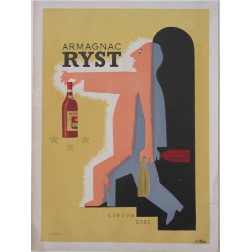 Affiche Ryst Armagnac