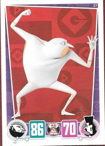 N° 27 "Personnage" Moi Moche Et Mechant 3 Topps Trading Card Game