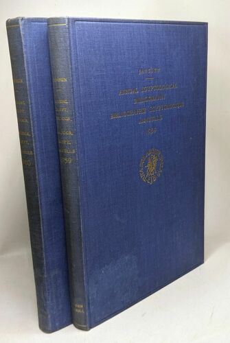 Annual Egyptological Bibliography / Bibliographie Égyptiologique Annuelle - 2 Volumes: Années 1959 - 1960 / International Association Fo Egyptologists - Association Internationale Des Égyptologues
