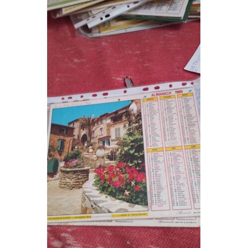 Calandrier 1989