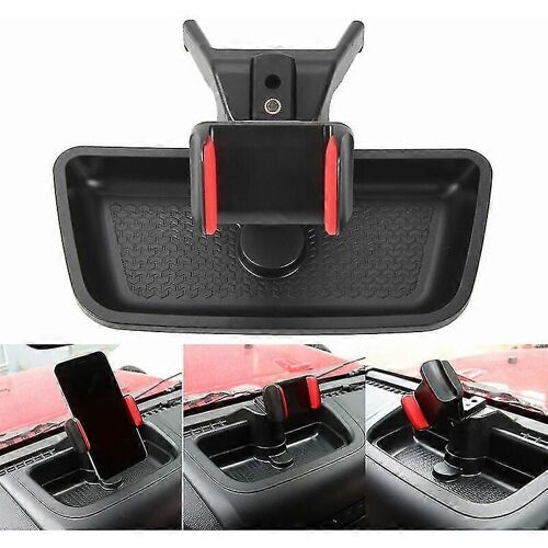 Support De Téléphone Portable Support De Téléphone Rotatif De Support De Voiture Pour Jeep Wrangler Jk 2012-2017