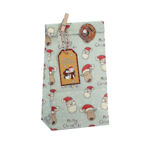 Calendrier de l'Avent de sac de bonbons pour remplir les décorations de fête de Noël Sacs de cadeau de Noël Nouveau