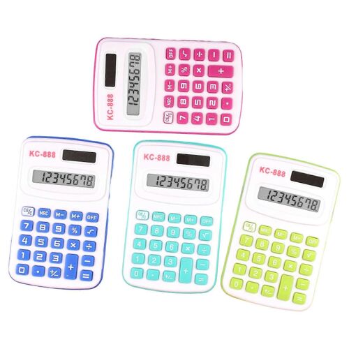 Calculatrice De Base De Conception Simple Calculatrice Portable À Gros Boutons Pour Le Bureau, La Maison Et L¿École