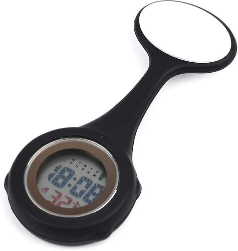 Multi-Fonction Digital Silicone Fob Nurse Watch Night Lights Chronomètre Pour Femmes
